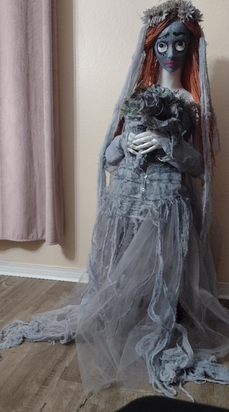 Emily Corpse Bride Dress inspired Corpse Bride Emily Costume for